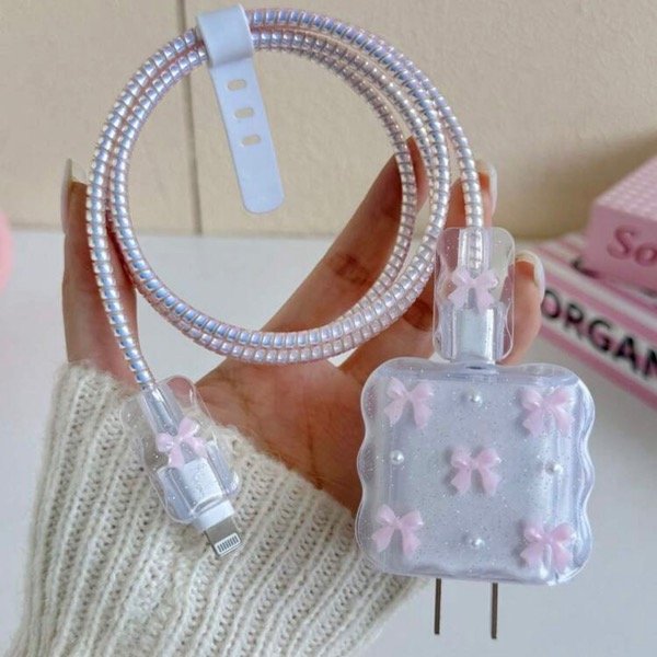 Producto - Protector cargador importado moños