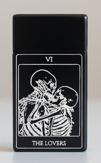 Producto - ENCENDEDOR CATALITICO RECARGABLE A GAS THE LOVERS BESO - 0