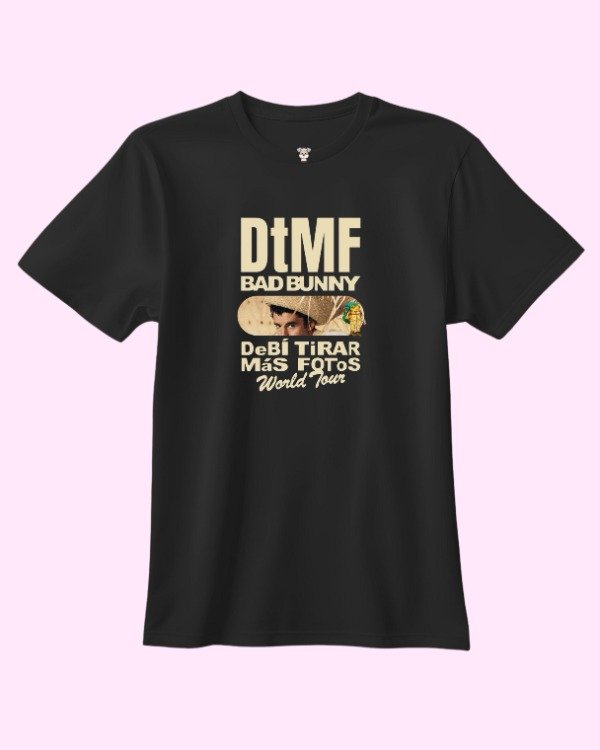 Producto - Remera Bad Bunny DTMF
