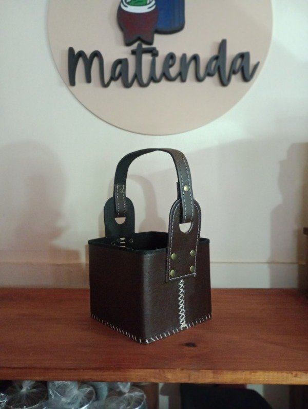 Producto - Canasta matera marrón