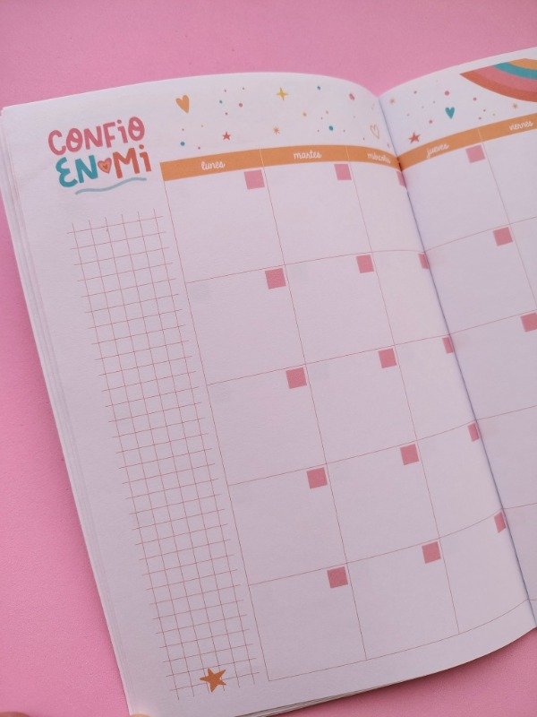 Producto - PLANNER MENSUAL PERPETUO - A5 TAPA BLANDA - 8