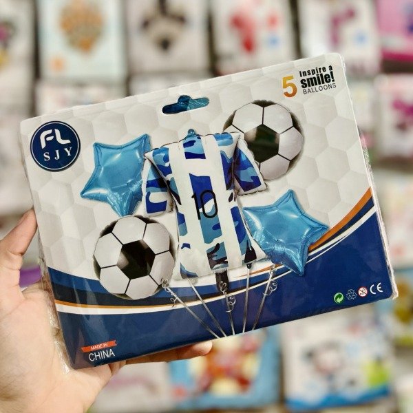 Producto - Set de globos ARGENTINA 5 pcs