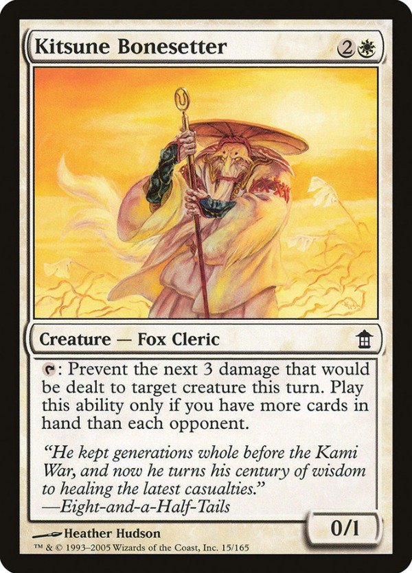 Producto - Kitsune Bonesetter  Saviors of Kamigawa