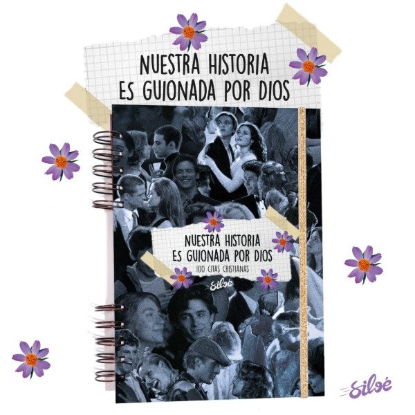 Producto - Cuaderno 100 Citas Cristianas - Nuestra historia es guionada por Dios