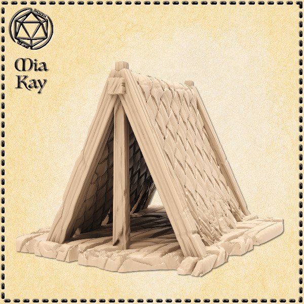 Producto - Tienda de Acampar Desgastada - Dungeons and Dragons