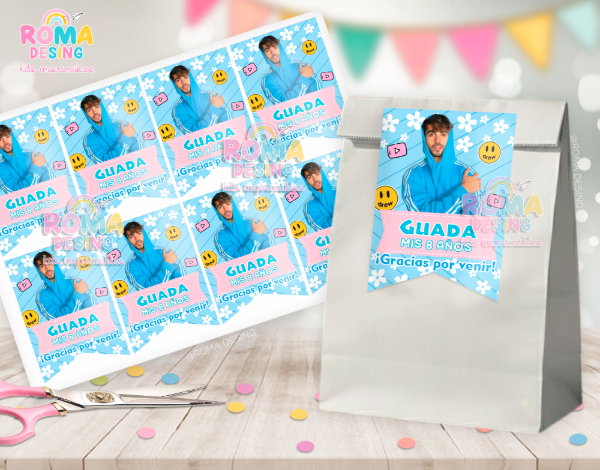 Producto - Etiquetas bolsita Fede Vigevani