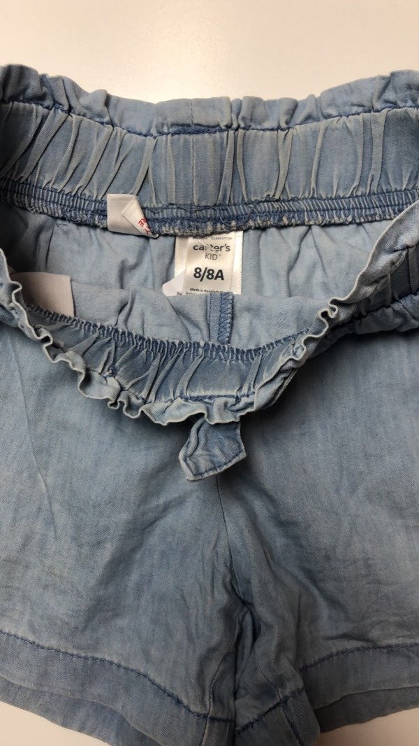 Producto - Short de Jean liviano Celeste Carters 8 años - 3