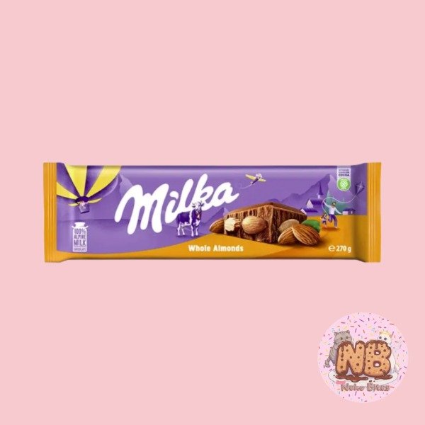 Producto - Milka Whole Almond 270g