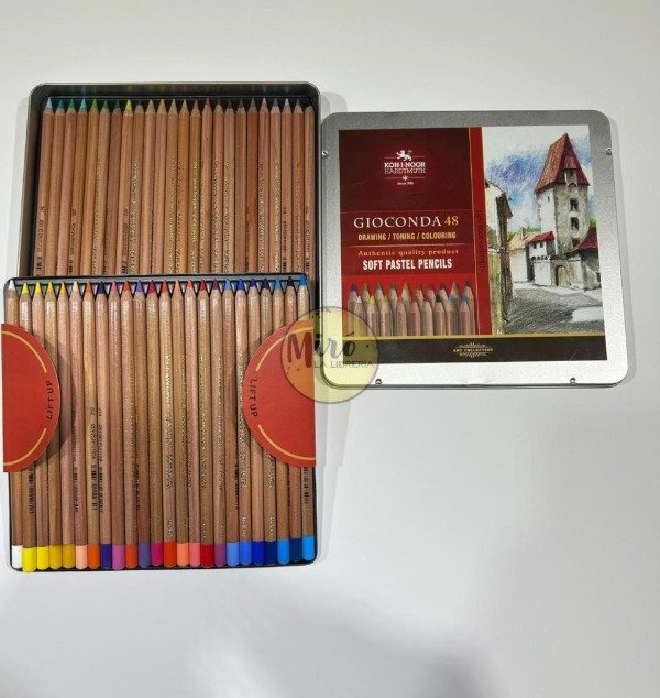 Producto - Caja de lapices Koh-i-noor Gioconcda soft pastel x48 1