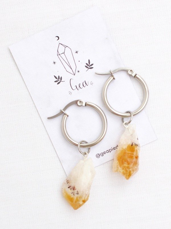 Producto - Aros Citrino
