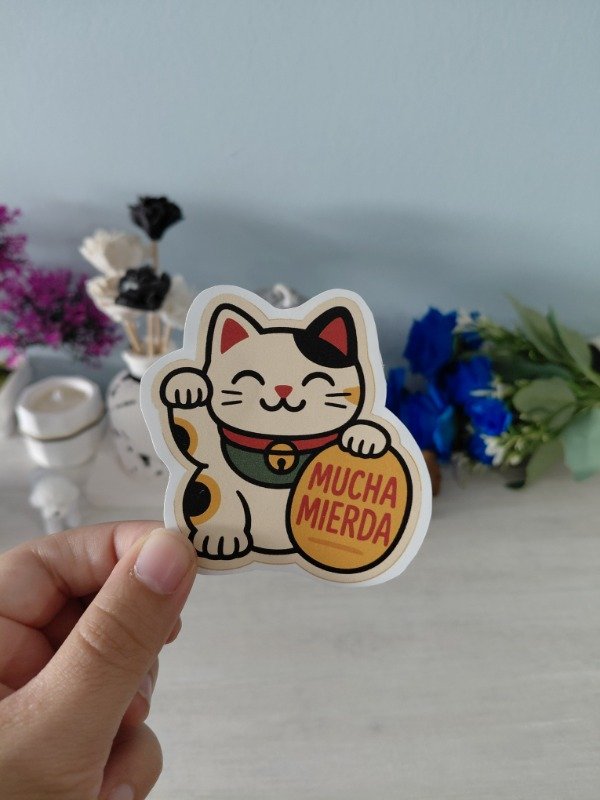 Producto - Stickers - Colección "Memes/random" 0252 - Mucha mierda