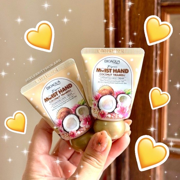 Producto - MINI CREMA DE MANOS BIOAQUA COCO Y TIRAMISÚ X 2 UNIDADES