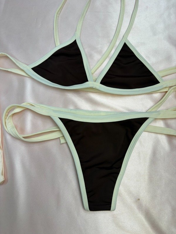 Producto - Bikini Chocolate con Marfil - 1