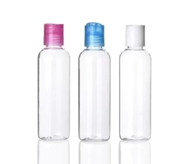 Producto - Frasco plástico blanco shampo/cremas/alcohol en gel