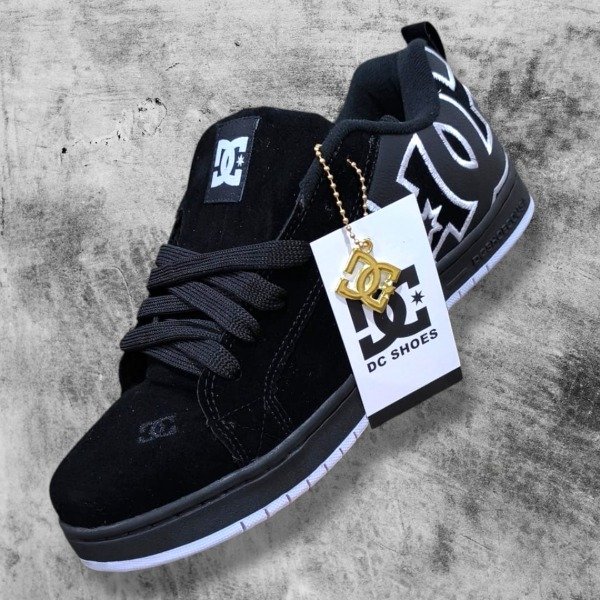 Producto - DC SHOES USA - COURT GRAFFIK -NEGRO/BLANCO