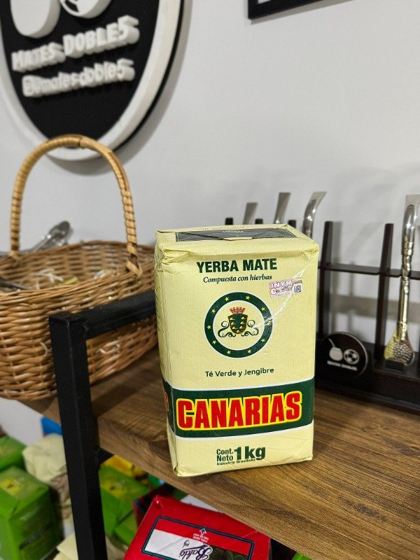 Producto - CANARIAS TE VERDE Y JENGIBRE 1KG