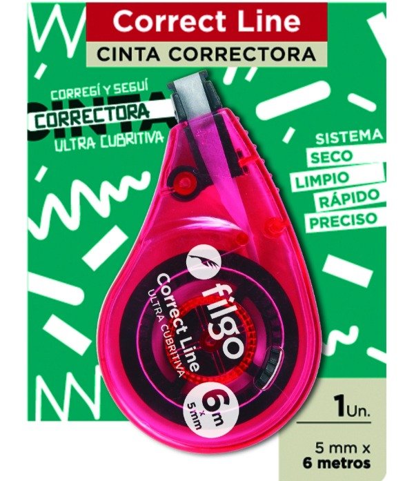 Producto - CINTA CORRECTORA