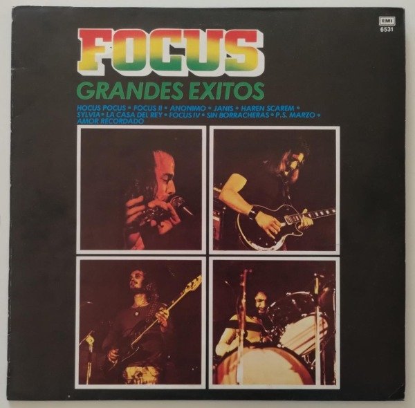 Producto - FOCUS Grandes Éxitos Vinilo LP ARG 1983