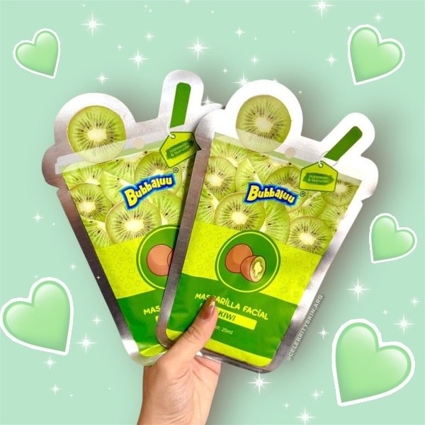 Producto - MASCARILLA FACIAL KIWI BUBBA X 2 UNIDADES