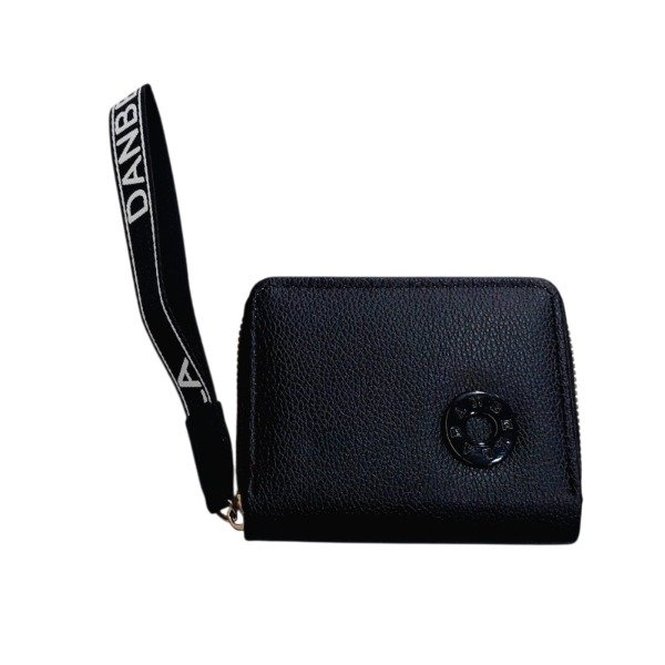 Producto - Billetera Corta Negra Circulo
