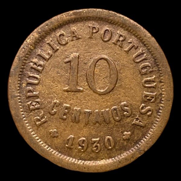 Producto - Cabo Verde (1930) 10 Centavos. Dominio Portugues - KM#2