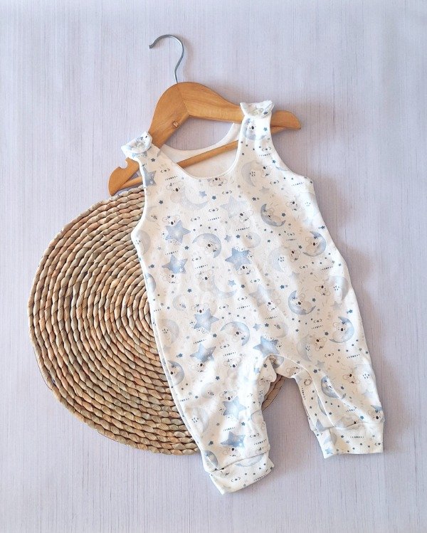 Producto - Enterito Pañalero Pandita Celeste