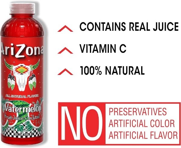 Producto - Jugo ARIZONA sabor sandía - 2
