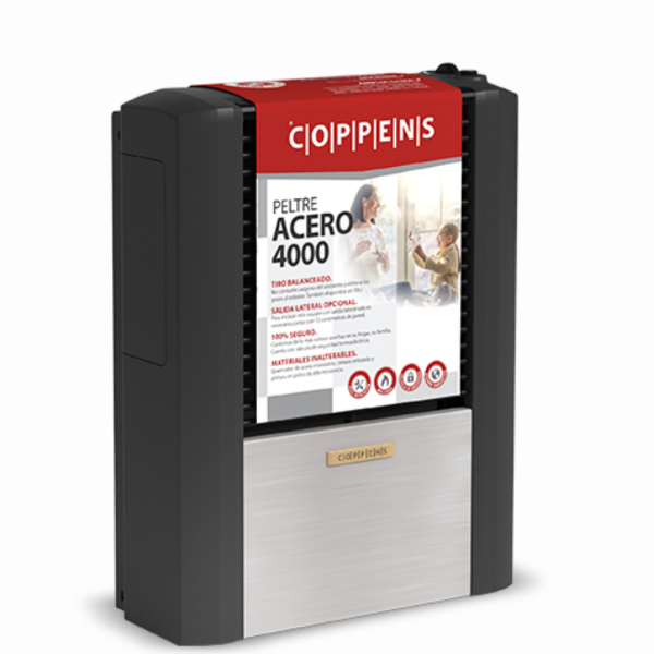 Producto - CALEFACTOR COPPENS PELTRE ACERO 4000 TB Y TBU