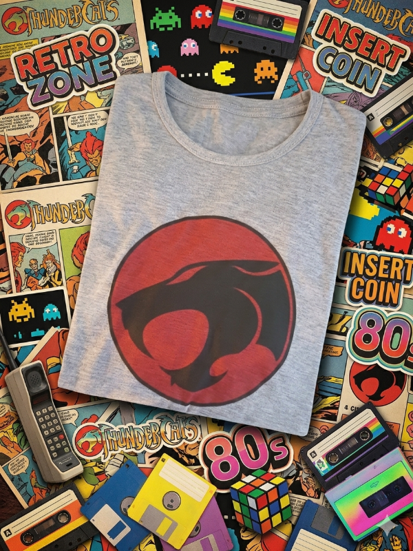 Producto - Remera Mujer Thundercats Logo Gris