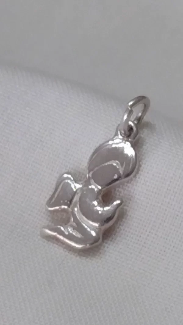 Producto - Dije de Plata 925 angelito rezando