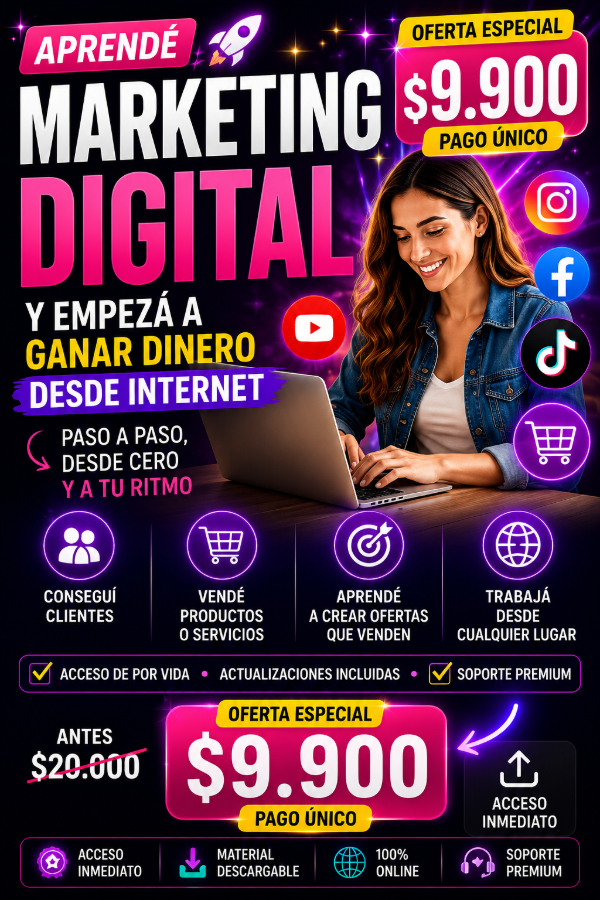 Producto - Mega pack -Marketing digital