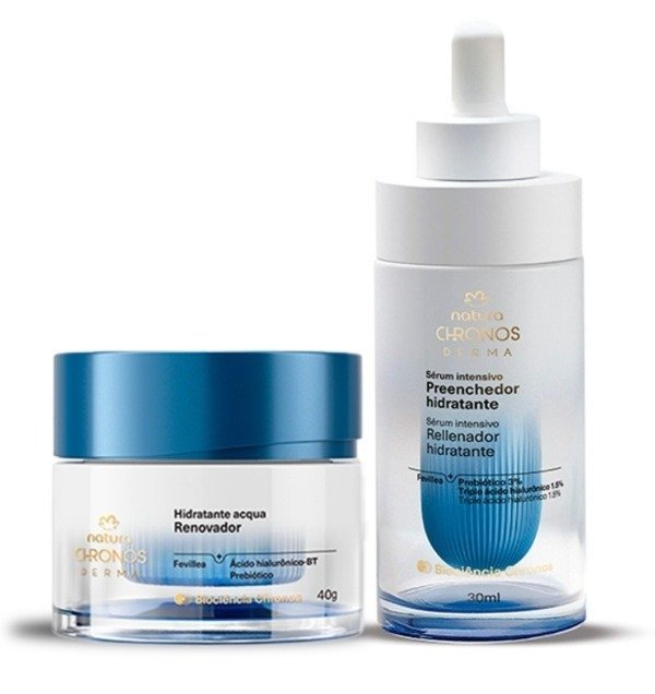 Producto - Chronos Doble Hidratación Sérum Rellenador + Acqua Renovador