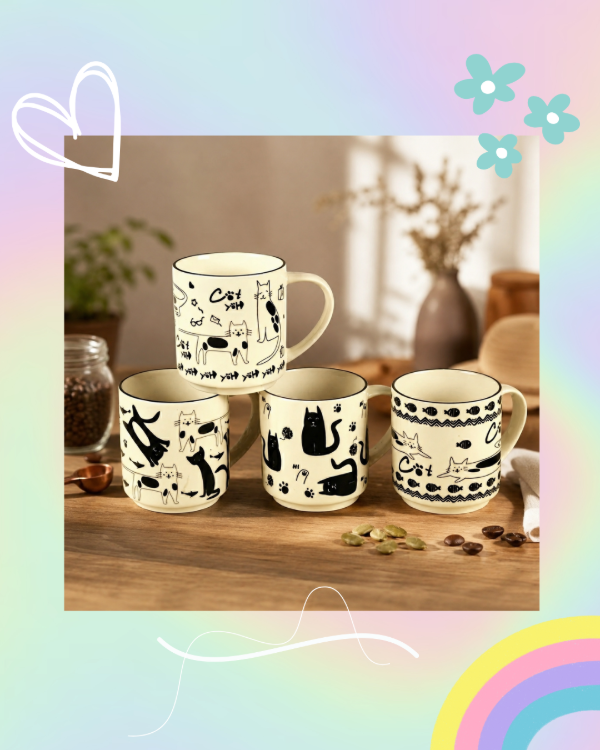 Producto - Taza Dibujo Gatitos 350ml - 0