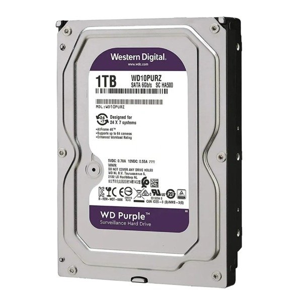 Producto - Western Digital Purple WD10PURZ - 5400RPM - 35