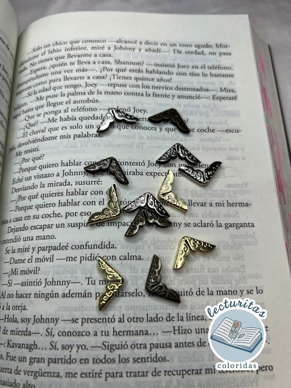 Producto - Esquineros plata - dorado - bronce x4