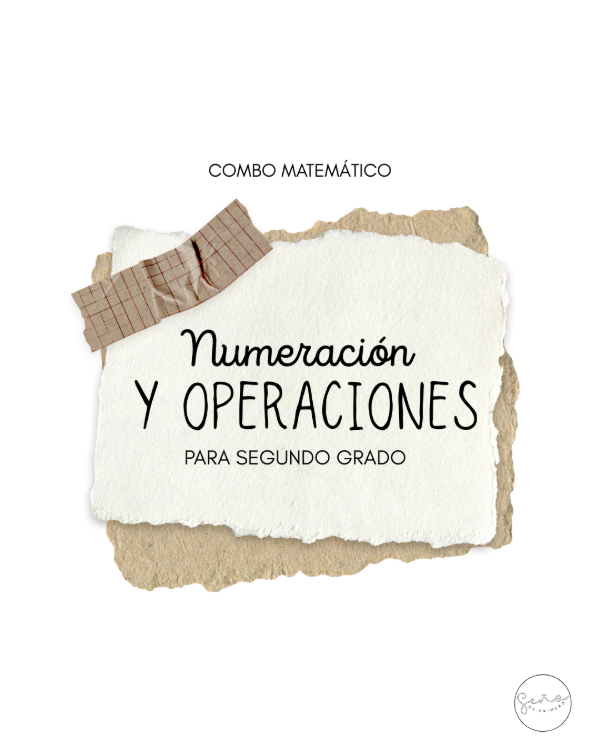 Producto - Combo matemática para segundo
