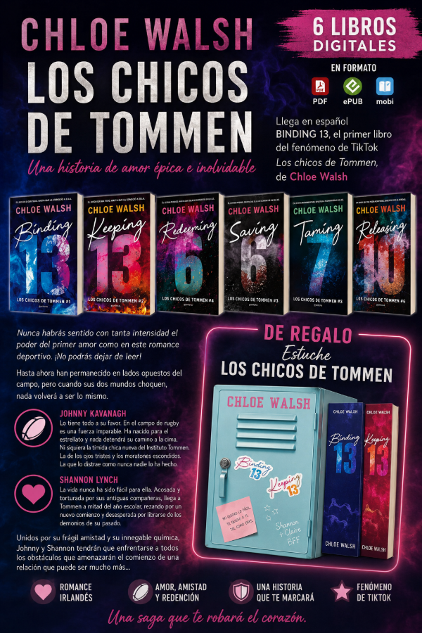 Producto - SERIE LOS CHICOS DE TOMMEN CHLOE WALSH