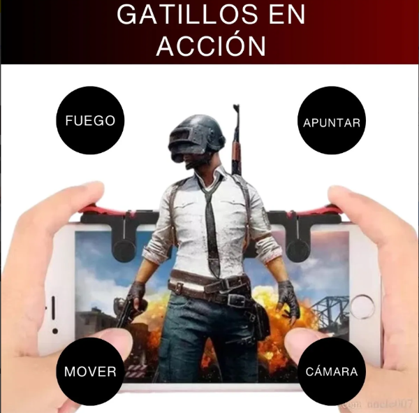 Producto - Gatillos Botones para Celular joystick