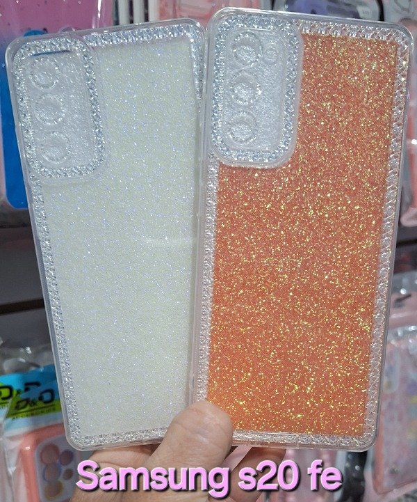 Producto - Fundas brillo desmontable. Samsung s20 fe