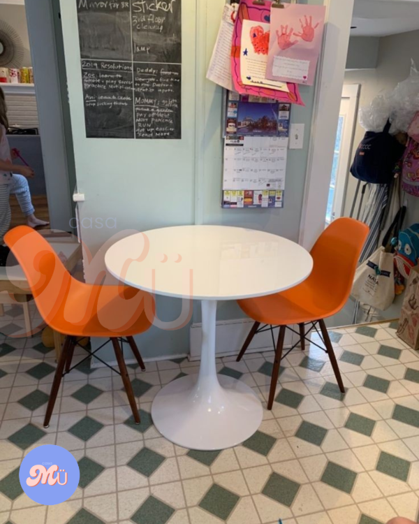 Producto - Mesa Tulip - PIE FINO - Auxiliar 70x75