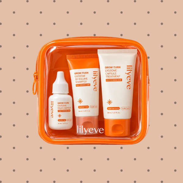 Producto - lilyeve GROWTURN Korean Hair Care Travel kit, Shampoo, Treatment and Serum - 0