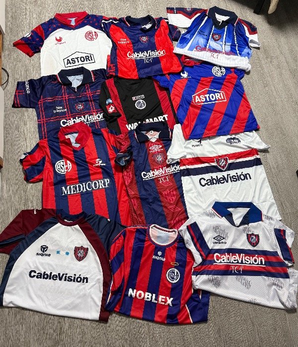 Producto - Combooo camisetas retro de San Lorenzo
