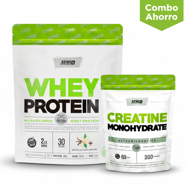 Producto - Proteína + Creatina STAR NUTRITION / Recuperación y Fuerza Muscular