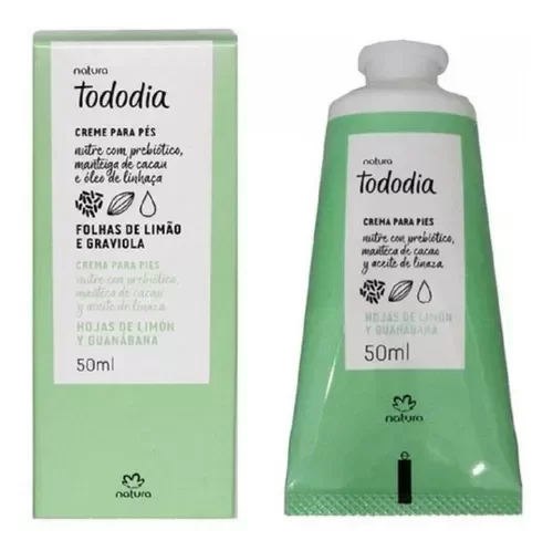 Producto - Crema Nutritiva para Pies Hojas de Limón y Guanabana Natura C