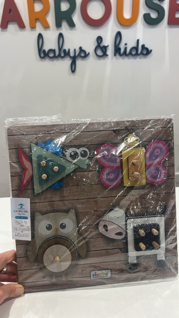 Producto - Juego de encastre de madera animales - 5