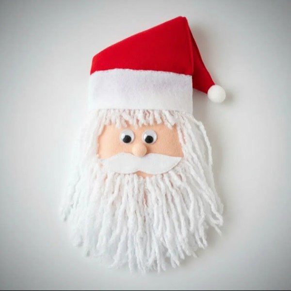Producto - Papá Noel Pañolenci Decoración Navideña Rojo