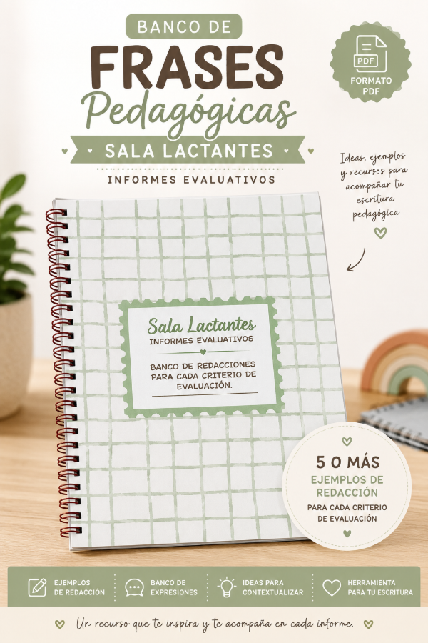 Producto - Banco de Frases Pedagógicas- Sala Lactantes - 0