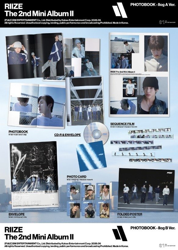 Producto - RIIZE II (Photobook Version) llog B - 1