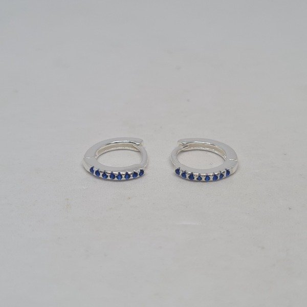 Producto - Argolla azul 8mm AR73B