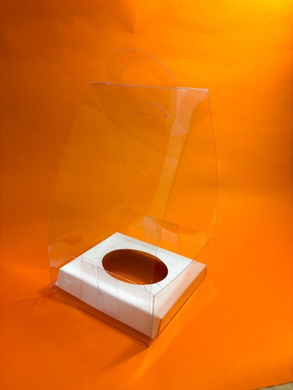 Producto - Canasta acetato 9,3x9,3x16 con base pascua (10u)